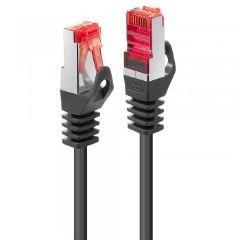 Lindy 47378 cable de red Negro 10 m Cat6 S FTP (S-STP)