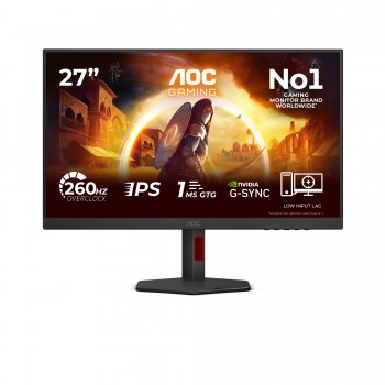 AOC G4 27G4ZR - 27" Full HD - LED - Negro, Rojo - 260Hz