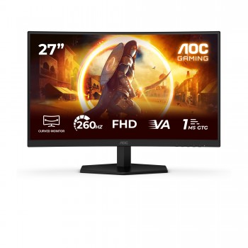 AOC G4 C27G42ZE - 27" Full HD - LCD - Negro, Rojo - 260Hz