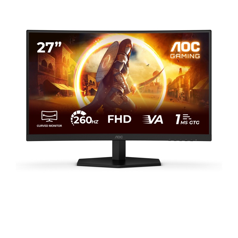 AOC G4 C27G42ZE - 27" Full HD - LCD - Negro, Rojo - 260Hz