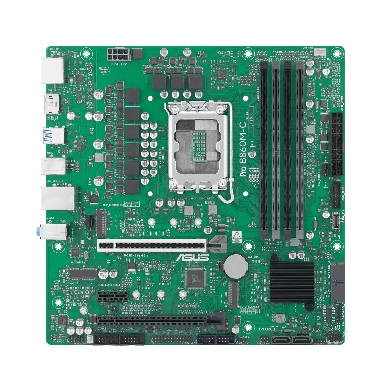 ASUS PRO B860M-C-CSM - LGA 1851 (Socket V1) - micro ATX - Intel B860 90MB1MCP-M0EAYC