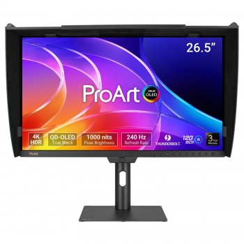 ASUS ProArt OLED PA27USD - 26.5" 4K Ultra HD - QD-OLED - Negro - 240Hz 90LM04N0-B01371