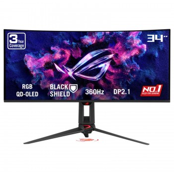 ASUS ROG Swift OLED PG34WCDN - 34" Wide Quad HD - QD-OLED - Negro - 360Hz 90LM0CU0-B01971