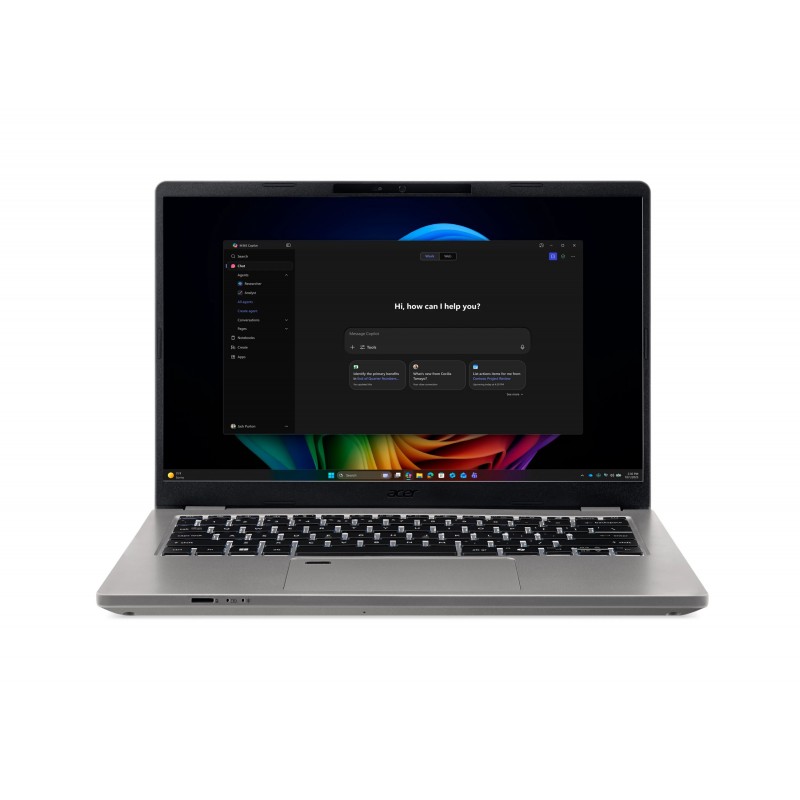 Acer TravelMate P4 14 TMP414-56 - 14" - Intel Core 7 155U - 512GB SSD - Intel Graphics - 16GB - Wind NX.BSFEB.004