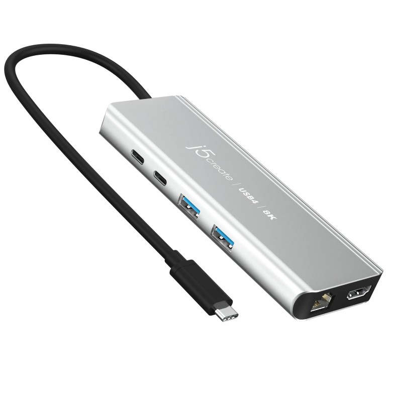 j5create JCD403-N Concentrador de múltiples puertos USB4® de 8K