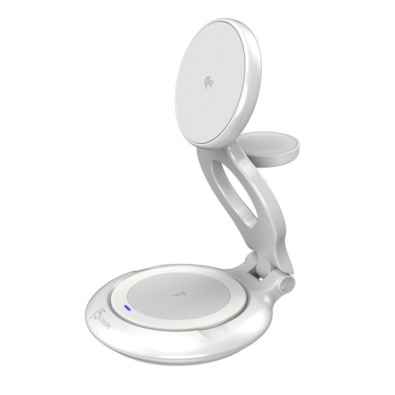 j5create JUPW3415-N cargador de dispositivo móvil Reloj inteligente, Auriculares, Smartphone Blanco 