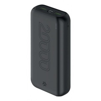 Celly PBE20000CBK - 20000 mAh - Negro