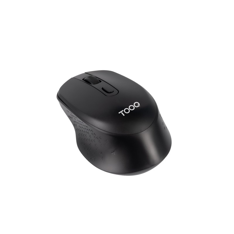 TooQ Ratón inalámbrico Negro TQMW-1101-B