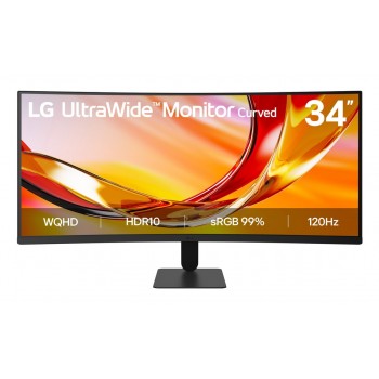 LG 34U601B-B - 34" Dual WQHD - LCD - Negro - 120Hz