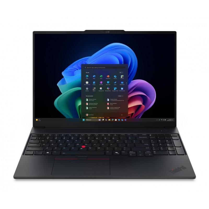 Lenovo ThinkPad E16 Gen 4 (Intel) Copilot+ PC Negro - 16" - Intel Core Ultra 5 - 16GB - 512GB SSD -  21YC0007SP