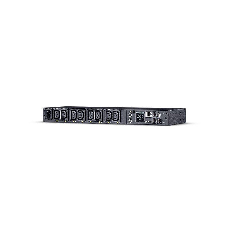CyberPower PDU41004 unidad de distribución de energía (PDU) 8 salidas AC 1U Negro