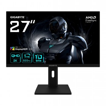 GIGABYTE G27Q3 - 27" Quad HD - LED - Negro - 320Hz 20VM0-G27Q3BC-4EKR
