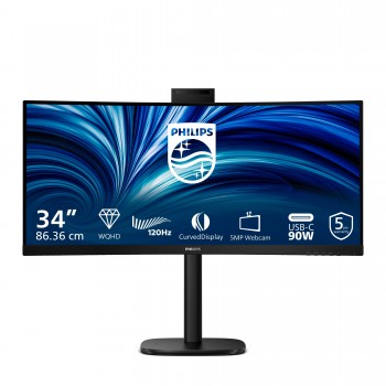 Philips 3000 series 34B2U3600CH 00 - 34" Wide Quad HD - LCD - Negro - 120Hz
