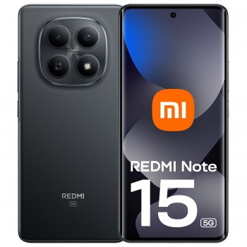 Smartphone Xiaomi Redmi Note 15 6GB  128GB  6.77"  5G  Negro MZB0LWLEU
