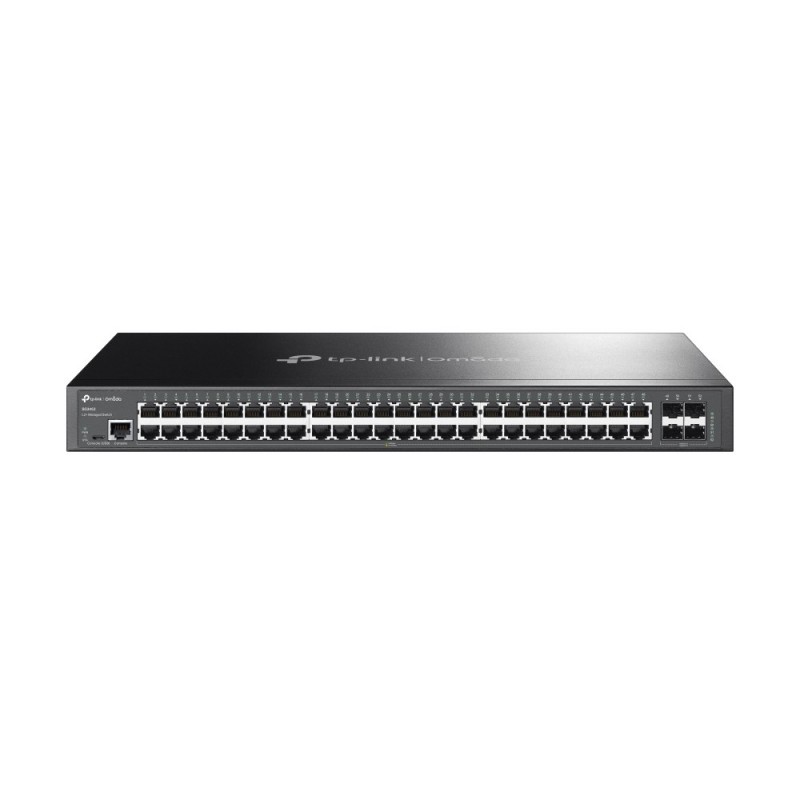 TP-Link Omada SG3452 switch Gestionado L2+ Gigabit Ethernet (10 100 1000) 1U Negro TL-SG3452 V2