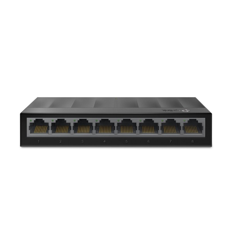 TP-Link LS1008G switch No administrado Gigabit Ethernet (10 100 1000) Negro LS1008G V2