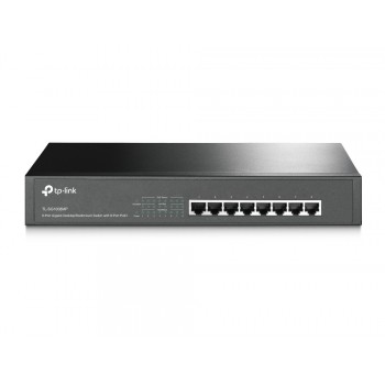 TP-Link TL-SG1008MP - No administrado - Gigabit Ethernet - PoE - 1U - Negro TL-SG1008MP V2