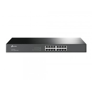 TP-Link TL-SG1016 switch No administrado Gigabit Ethernet (10 100 1000) 1U Negro TL-SG1016 V2