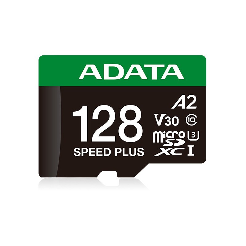 ADATA Speed Plus 128GB MicroSDXC Class 3 (U3) - Clase 10 UD128GUI3V30A2SP-RA1