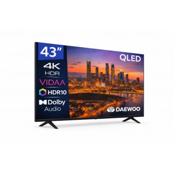 Daewoo 43VB56QV - 43" - 4K Ultra HD - Negro