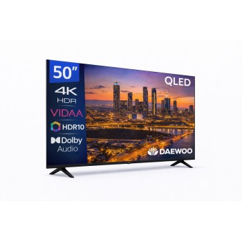 Daewoo 50VB56QV - 50" - 4K Ultra HD - Negro