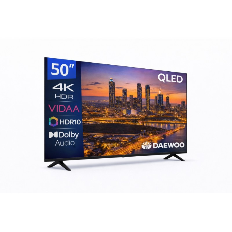Daewoo 50VB56QV - 50" - 4K Ultra HD - Negro