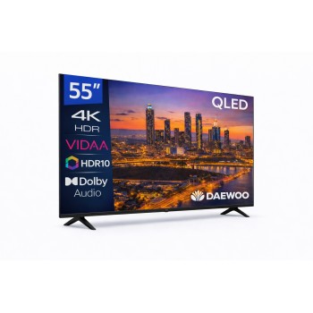 Daewoo 55VB56QV - 55" - 4K Ultra HD - Negro