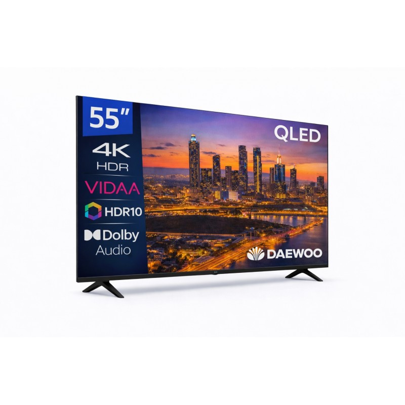Daewoo 55VB56QV - 55" - 4K Ultra HD - Negro