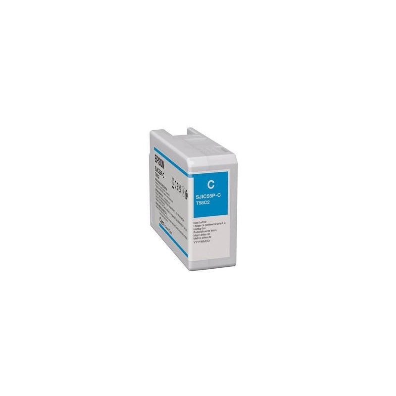 Epson SJIC55(C) - Cartucho de tinta - Original - Cian C13T58C240