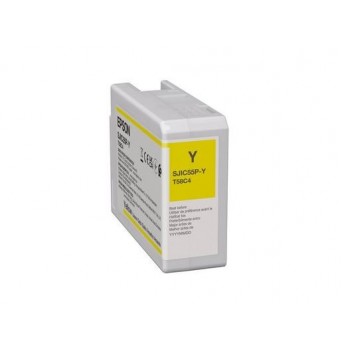 Epson SJIC55(Y) - Original - Amarillo - 1 pieza C13T58C440