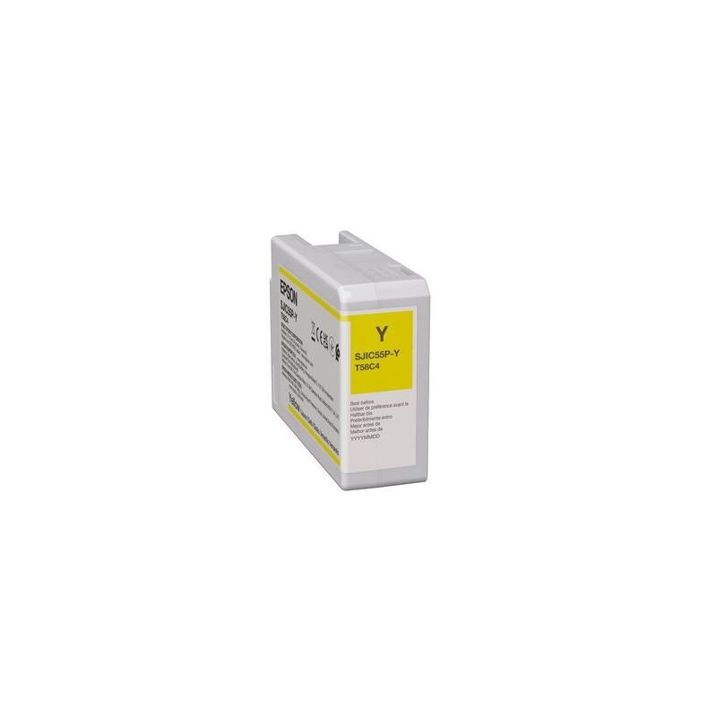 Epson SJIC55(Y) - Original - Amarillo - 1 pieza C13T58C440