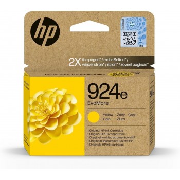 HP 924e EvoMore - Cartucho de tinta - Amarillo - Alto rendimiento (XL) 4K0U9NELS1
