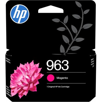 HP 963 - Magenta - Cartucho de tinta original - Rendimiento estándar 3JA24AELS1