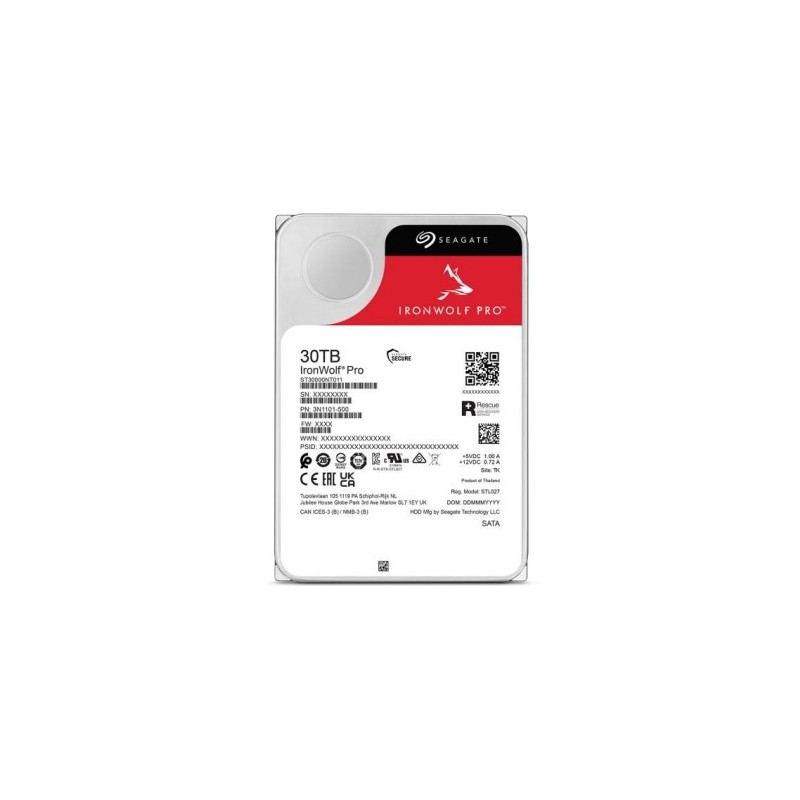 (Reacondicionado) Seagate IronWolf Pro 30TB ST30000NT011