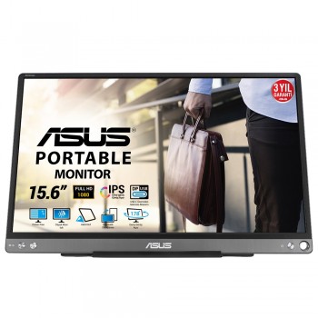 ASUS ZenScreen MB16ACE - 15.6" - 1920x1080 - Full HD LED - Gris 90LM0381-B04170