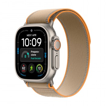 Apple Watch Ultra 4 (GPS + Cellular) - Caja de titanio natural de 49 mm - Correa Loop Trail color ar MJAQ4QL A