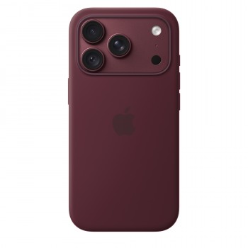 iPhone 18 Pro Silicone Case with MagSafe - Burgundy MK8U4ZM A