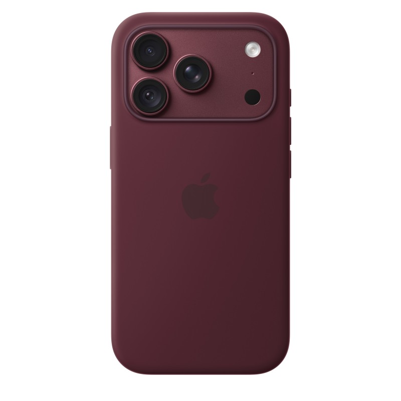 iPhone 18 Pro Silicone Case with MagSafe - Burgundy MK8U4ZM A