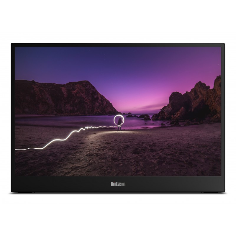 Lenovo ThinkVision M16 Monitor - 16" WUXGA - LCD - Negro - 60Hz 64BFUAT1WL