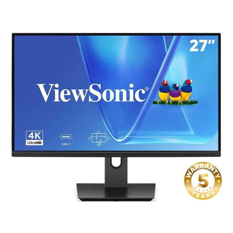 Viewsonic VG Series VG2719U-4K - 27" 4K Ultra HD - LED - Negro - 60Hz