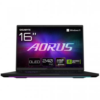 GIGABYTE AORUS MASTER 16 Portátil Gaming - 16.0“ Negro - 16" - AMD Ryzen 9 - 32GB - 1000GB SSD - NVI 9RAM6AC8YJ1IJHYES002