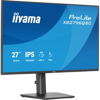 iiyama ProLite XB2796QSC-B1 - 27" Quad HD - LED - Negro - 75Hz