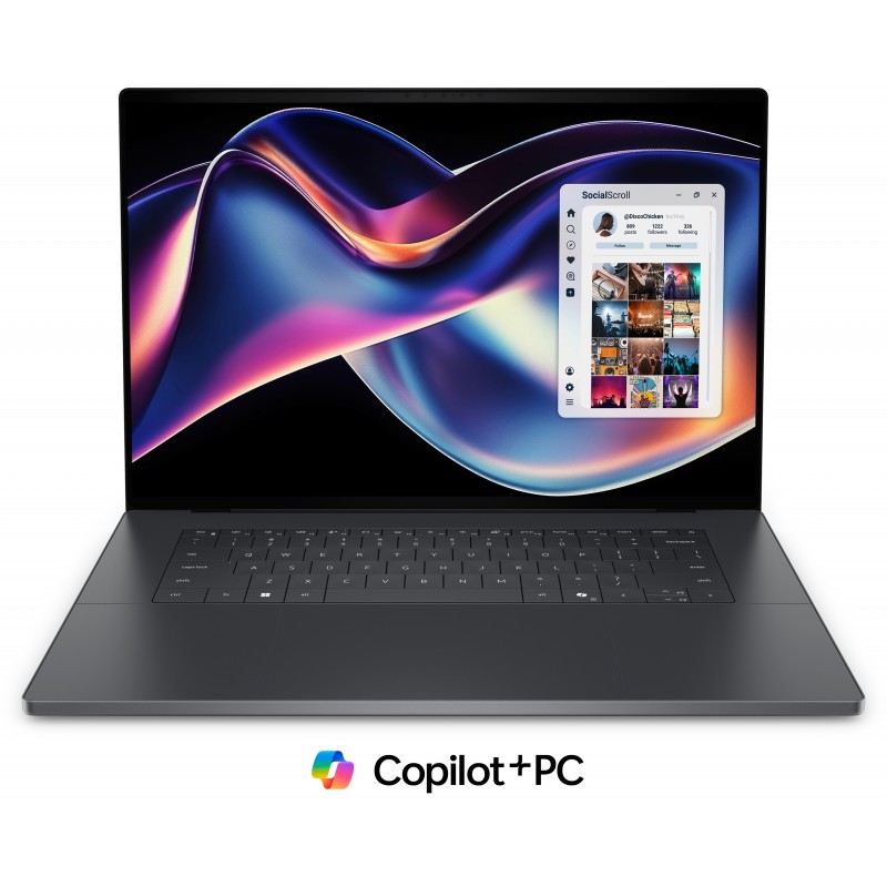 DELL XPS DA16260 Grafito - 16" - Intel Core Ultra X7 - 32GB - 1000GB SSD - Windows 11 Pro KFDDT