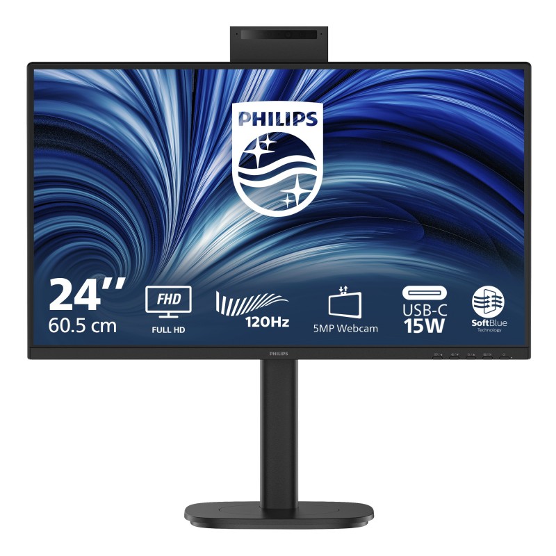Philips 3000 series 24B2N3200JH 00 - 23.8" Full HD - LCD - Negro - 120Hz