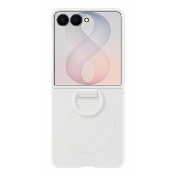 Funda Silicona Blanco para Samsung Z Flip8 EF-EF776CWEGWW