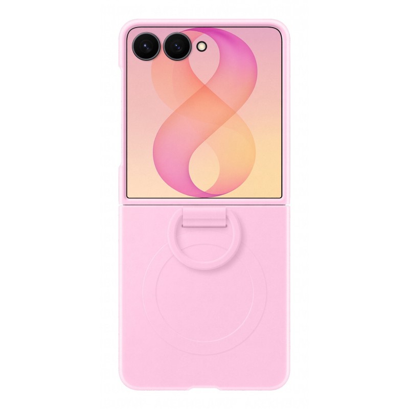 Funda Silicona Rosa para Samsung Z Flip8 EF-EF776CVEGWW