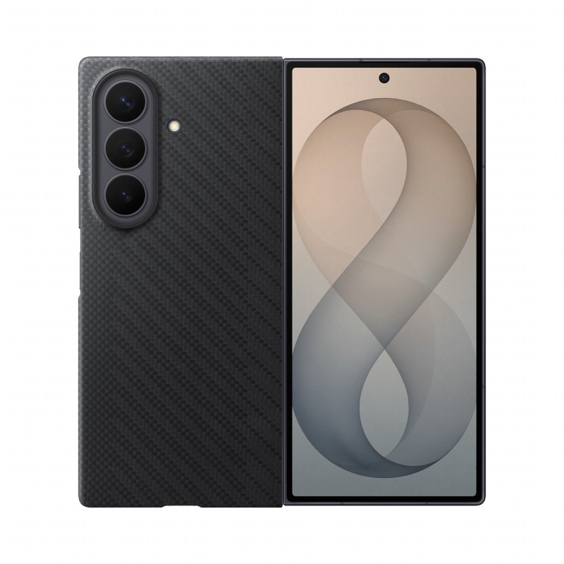 Funda Carbono Negro para Samsung Z Fold8 EF-KF976SBEGWW