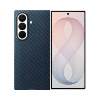 Funda Carbono Azul para Samsung Z Fold8 EF-KF976SNEGWW