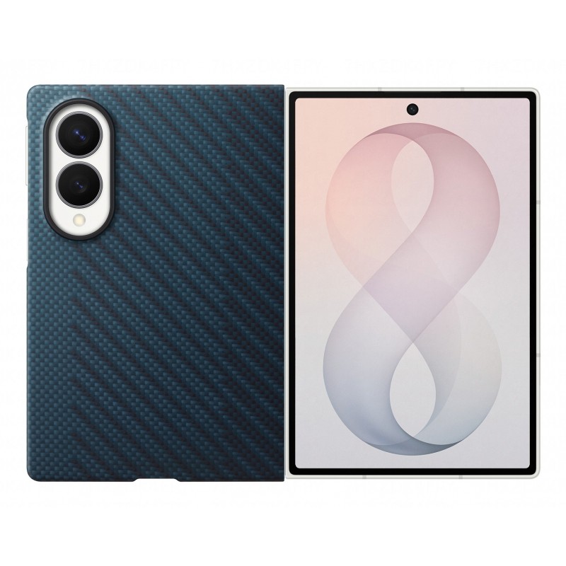 Funda Carbono Azul para Samsung Z Fold8 EF-KF971SNEGWW