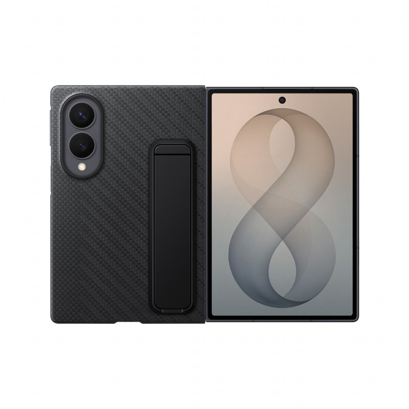 Funda Carbono Negro para Samsung Z Fold8 EF-XF971SBEGWW